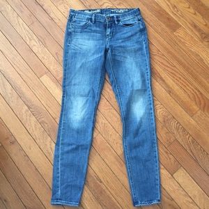 Madewell skinny skinny ankle Jean size 25