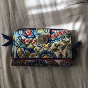 *PRICE DROP*Multicolor Vera Bradley paisley wallet
