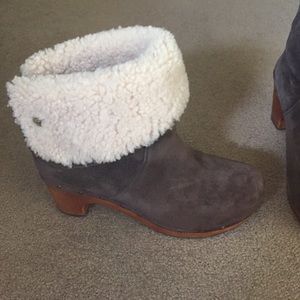 Brown UGG boots! Super cute can be worn up or down