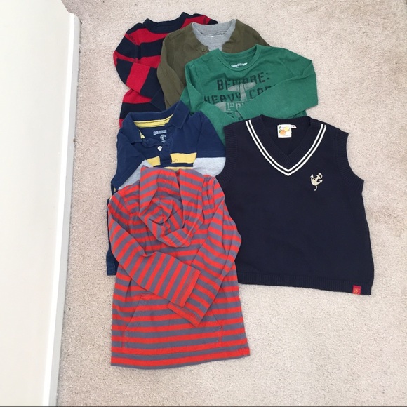 Lots of 6 shirts size 3-4