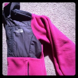 PINK North Face Denali Jacket Size M