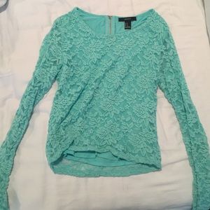 Forever 21 Lace Long Sleeve
