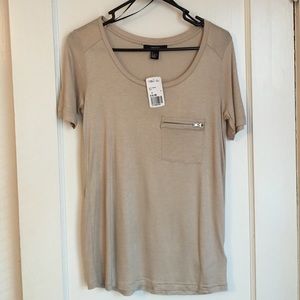 NWT Tan Tee