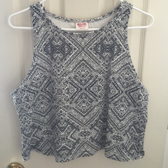 tribal crop top