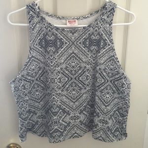 tribal crop top
