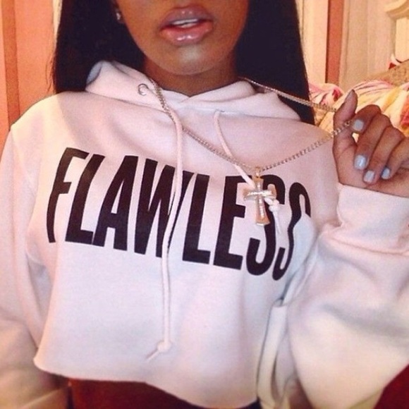 Crop top flawless hoodie!!!!