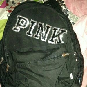 Victoria secret sequin backpack