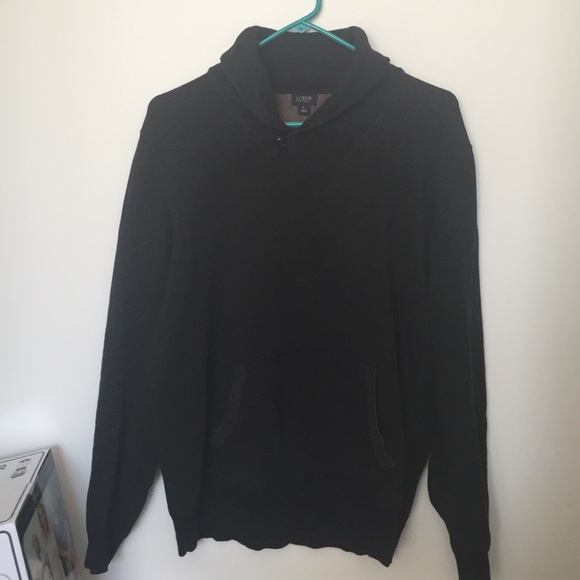 Men's Pullover Cowl Shawl Neck Sweater