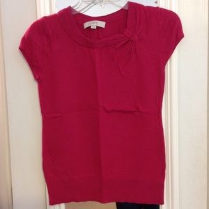LOFT Magenta Pink Sweater Top