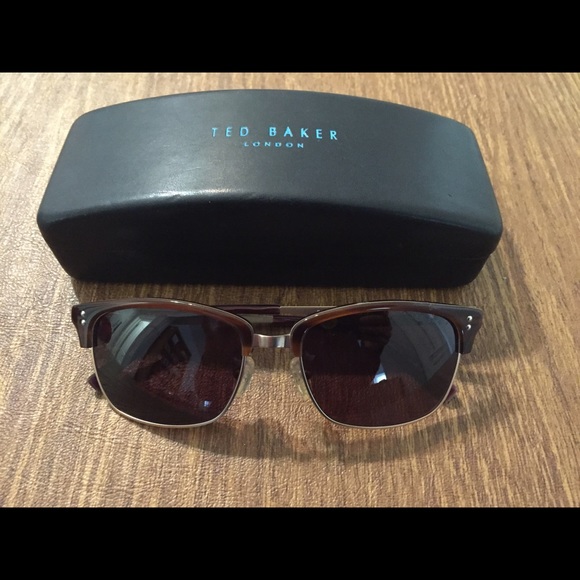 Ted Baker Half Frame Ladies Sunglasses