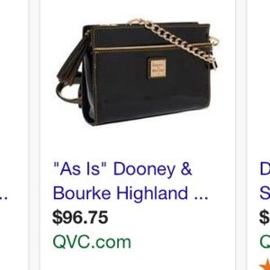 Rooney and Bourke patent leather cross body