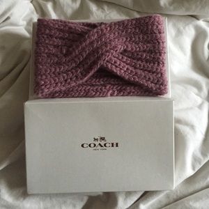 Coach Knitted Headband