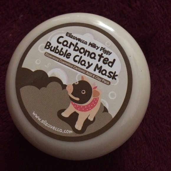 Bubble clay mask