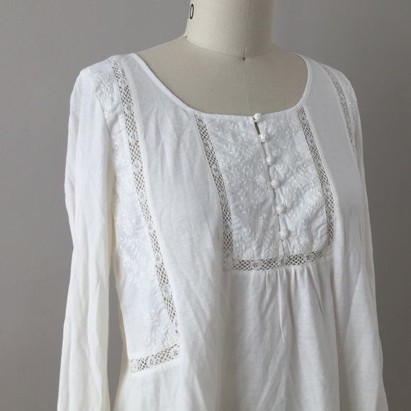 American Eagle Knit Blouse Sz M