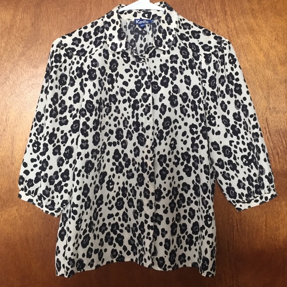 Keds collared blouse