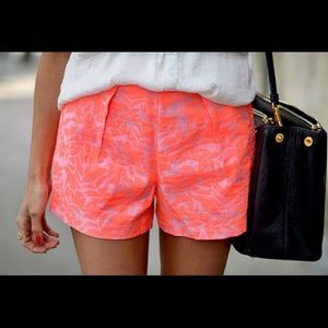 J.Crew Neon Jacquard Tap Short