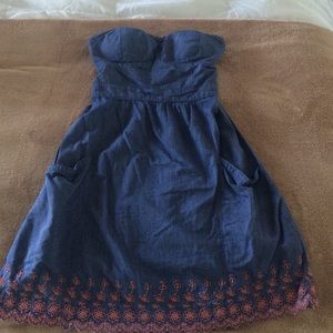 American Eagle Strapless Dress