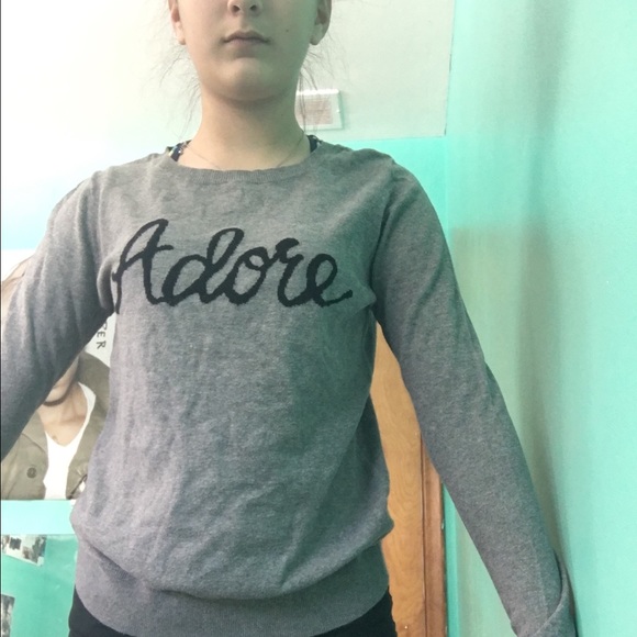 long sleeve shirt "adore"