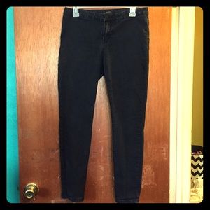 Forever 21 Black Skinny Ankle Jegging Jeans Sz 29!