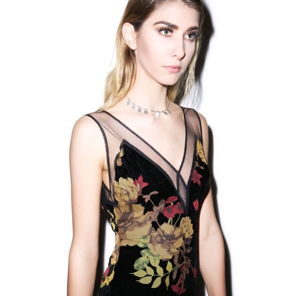 🚫SOLD - For Love and Lemons Dusty Rose Maxi Dress - Picture 3 of 3