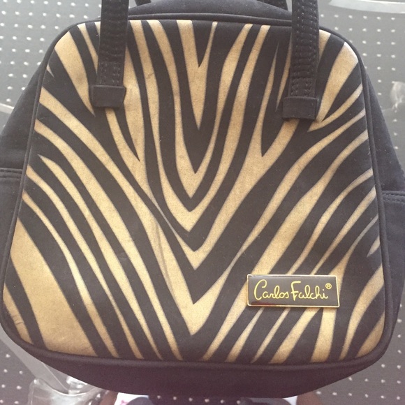 Carlos falchi zebra bag - Picture 3 of 4