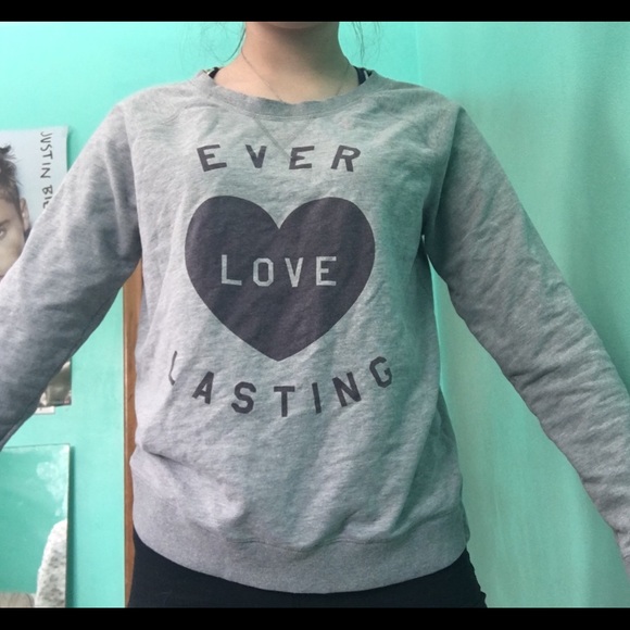 long sleeve sweater type of shirt