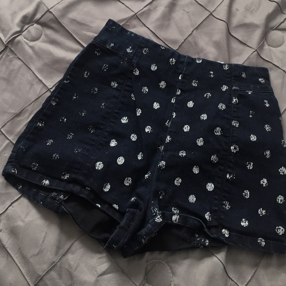 High waisted shorts