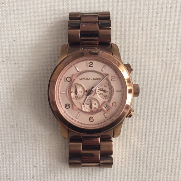 Rose Gold Michael Kors Watch