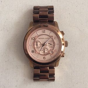 Rose Gold Michael Kors Watch