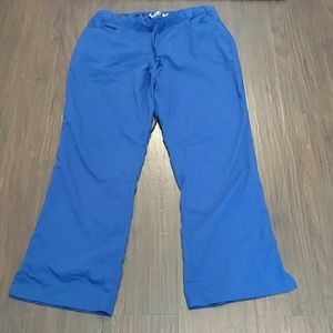 Royal blue greys anatomy scrubs large