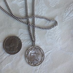 Sterling Libra necklace