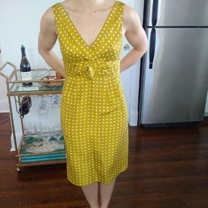 J. Crew Silk Dot Dress, Size 6