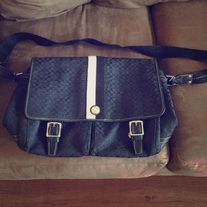 COACH laptop satchel