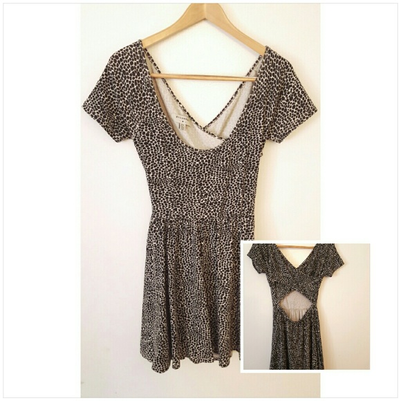 Cheetah print dress