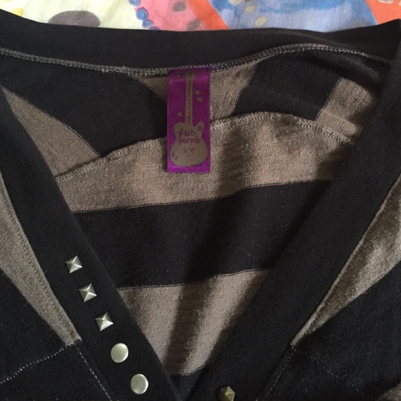 Striped free people cardigan - Picture 3 of 4