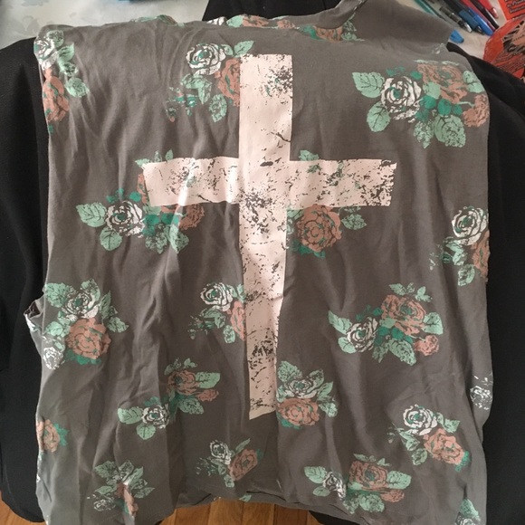 Long tank top with low cut sides