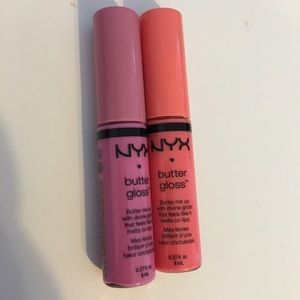 2 nyx lipglosses