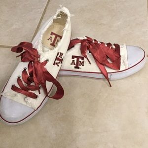 Converse Texas A&M shoes
