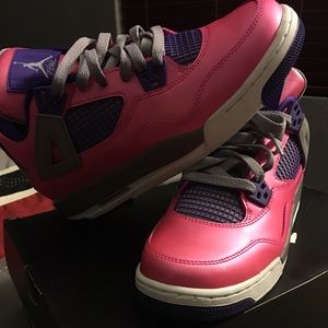 Jordan 4 Pink Foil Retro