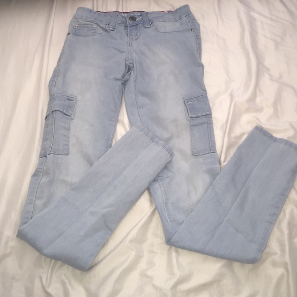 Light blue jeans