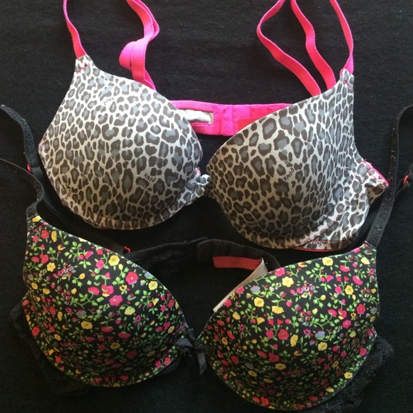34B Victoria Secret push-up bras