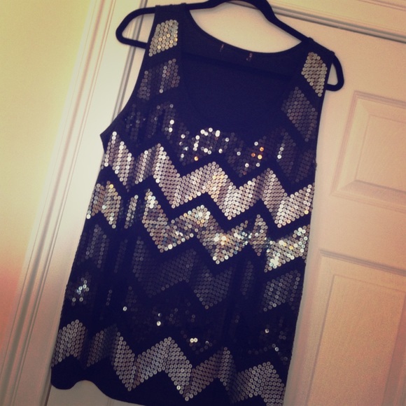 Sparkly Tank Top