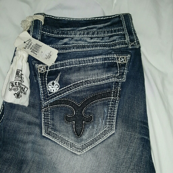 NEVER WORN Rockel Revival boot cut jeans