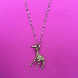 JCrew Factory Giraffe Charm Necklace - BNWT