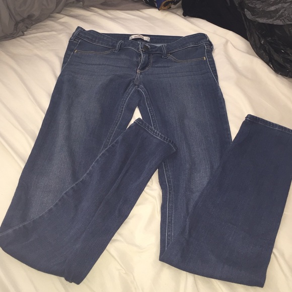 Dark blue Hollister jeans