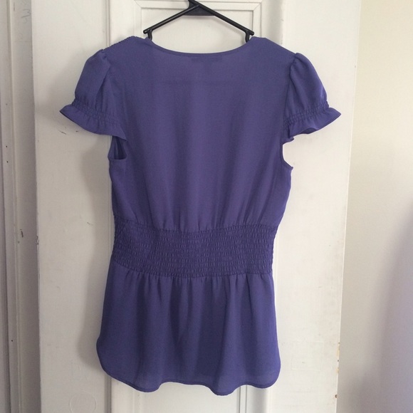 🌷sale🌷 Banana Republic purple top! - Picture 2 of 4