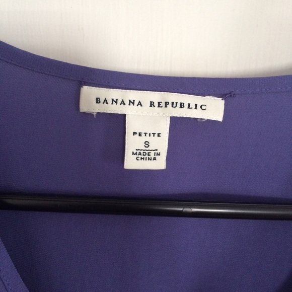 🌷sale🌷 Banana Republic purple top! - Picture 3 of 4