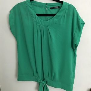 Green blouse
