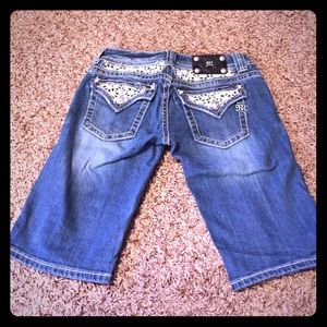 Miss Me Bermuda Shorts