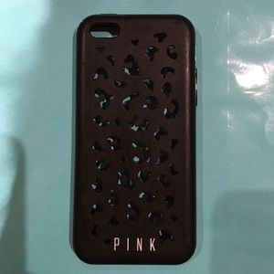 Black Leopard iPhone 5c case
